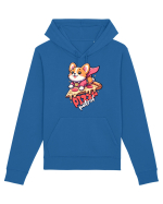Corgi Amuzant Iubitor de Pizza Hanorac Unisex Drummer