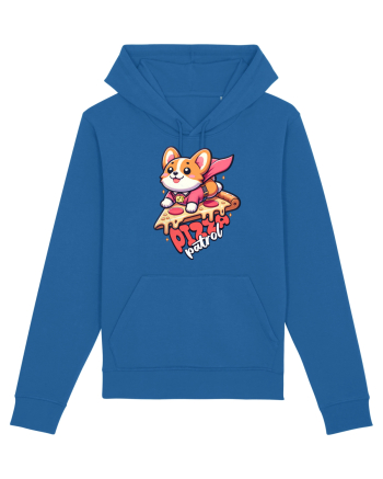 Corgi Amuzant Iubitor de Pizza Royal Blue