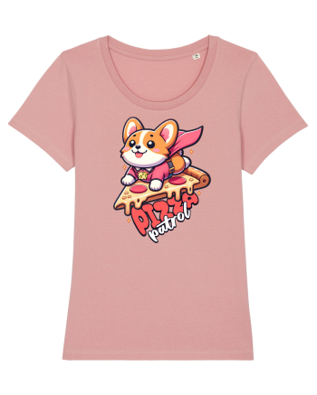 Corgi Amuzant Iubitor de Pizza Canyon Pink