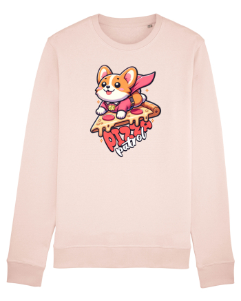 Corgi Amuzant Iubitor de Pizza Candy Pink