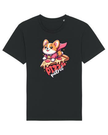 Corgi Amuzant Iubitor de Pizza Black