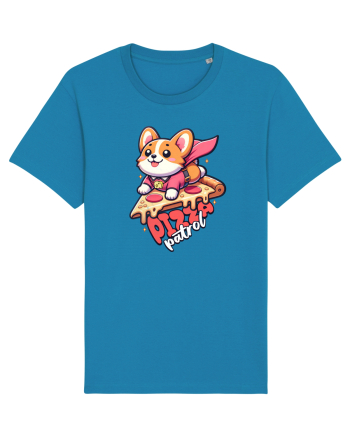 Corgi Amuzant Iubitor de Pizza Azur
