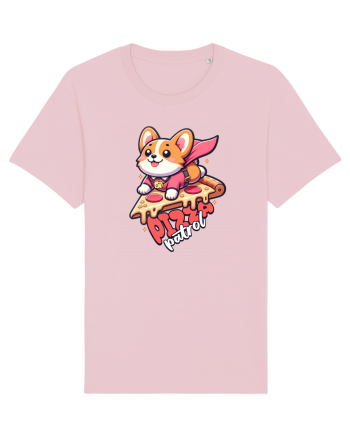 Corgi Amuzant Iubitor de Pizza Cotton Pink