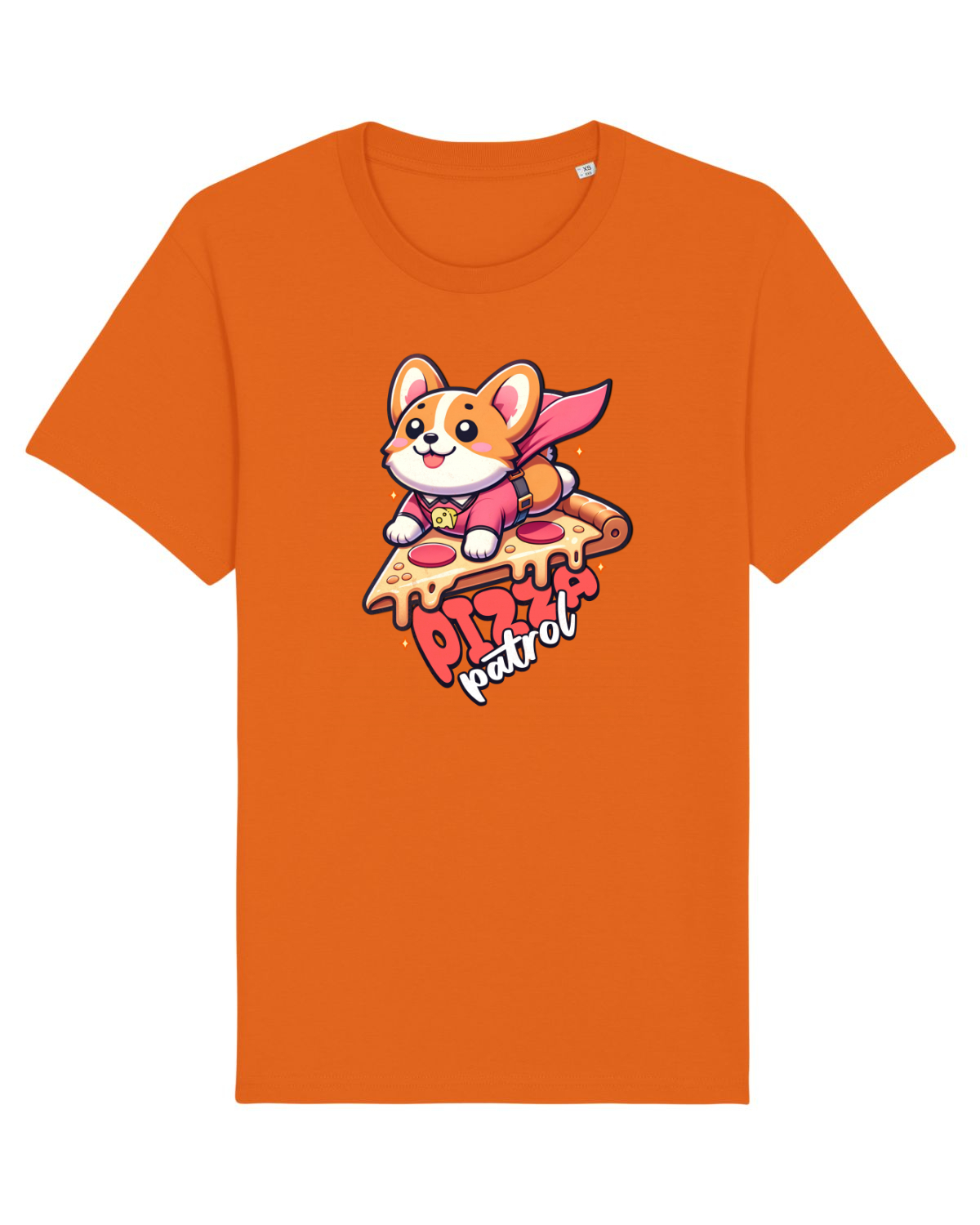 Tricou mânecă scurtă Unisex Rocker Bright Orange