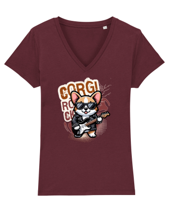 Corgi Amuzant Rocker Burgundy