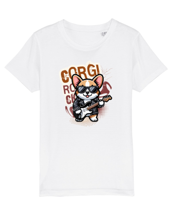 Corgi Amuzant Rocker White