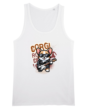 Corgi Amuzant Rocker White