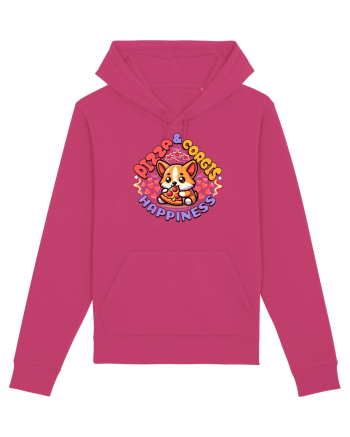 Corgi Mâncând Pizza Raspberry