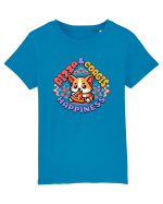 Corgi Mâncând Pizza Tricou mânecă scurtă  Copii Mini Creator