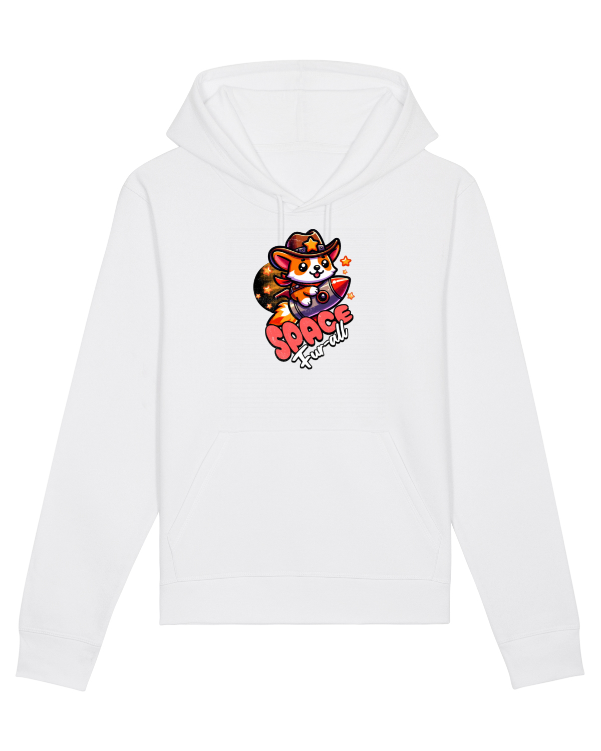 Hanorac Unisex Drummer White