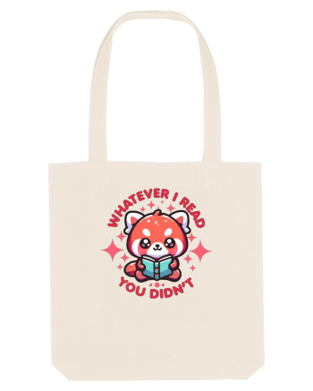 Panda Roșu Kawaii Citește Natural