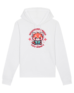 Panda Roșu Kawaii Citește Hanorac Unisex Drummer