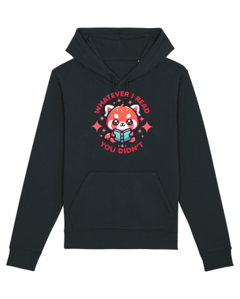 Panda Roșu Kawaii Citește Black