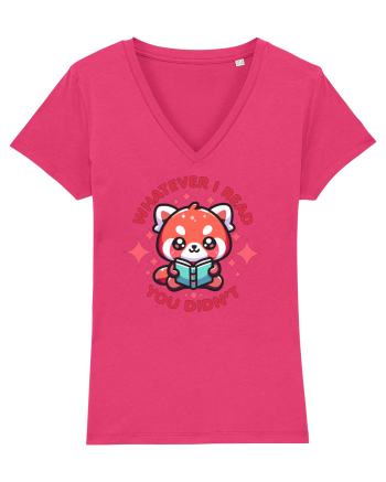 Panda Roșu Kawaii Citește Raspberry