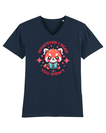 Panda Roșu Kawaii Citește French Navy