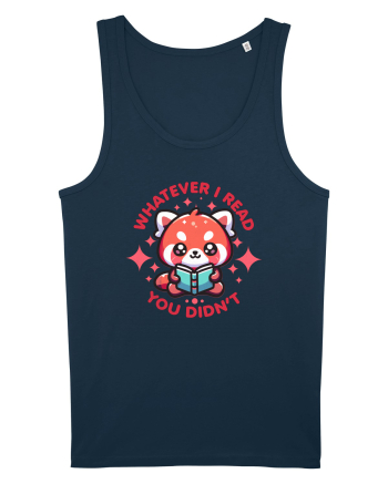Panda Roșu Kawaii Citește Navy
