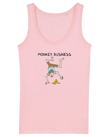 Monkey Business Cotton Pink