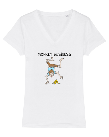 Monkey Business White