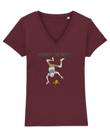 Monkey Business Burgundy