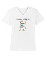 Monkey Business Tricou mânecă scurtă guler V Bărbat Presenter