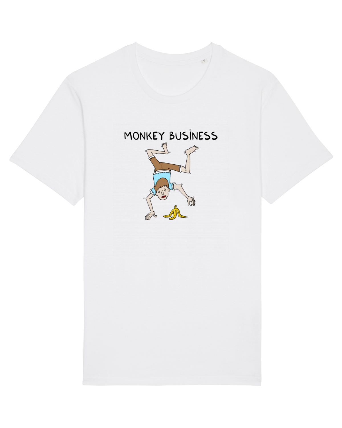 Tricou mânecă scurtă Unisex Rocker White