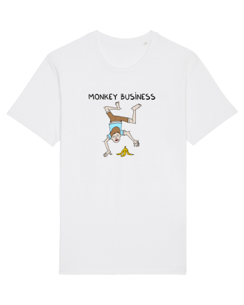 Monkey Business White