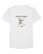 Monkey Business Tricou mânecă scurtă guler larg Bărbat Skater