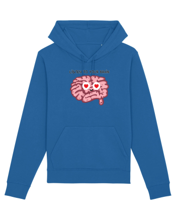 Listen to your brain Royal Blue