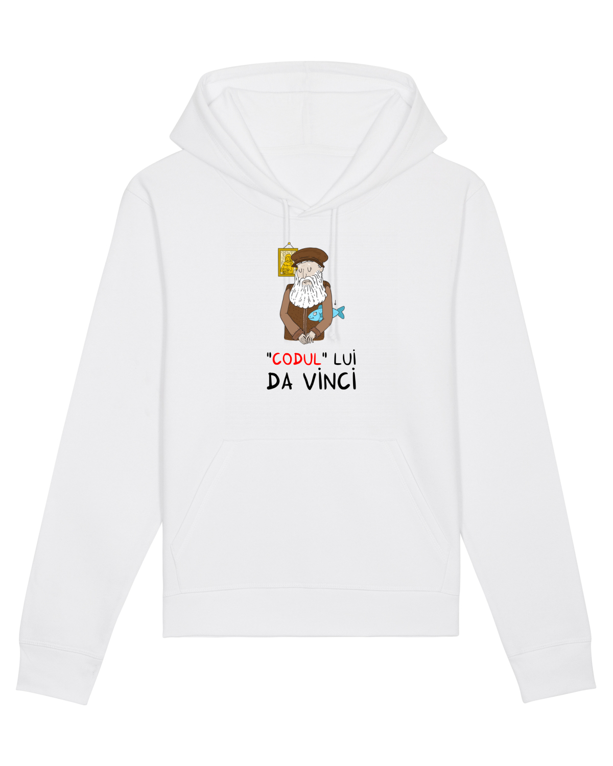 Hanorac Unisex Drummer White