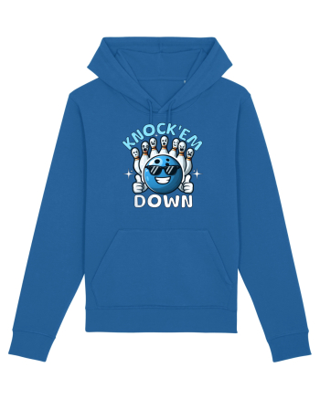 Bowling Amuzant Knock'em Down Royal Blue