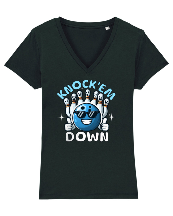 Bowling Amuzant Knock'em Down Black
