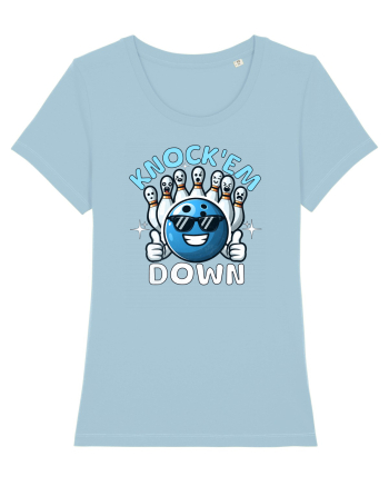 Bowling Amuzant Knock'em Down Sky Blue