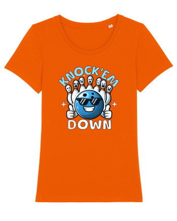 Bowling Amuzant Knock'em Down Bright Orange