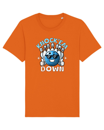 Bowling Amuzant Knock'em Down Bright Orange