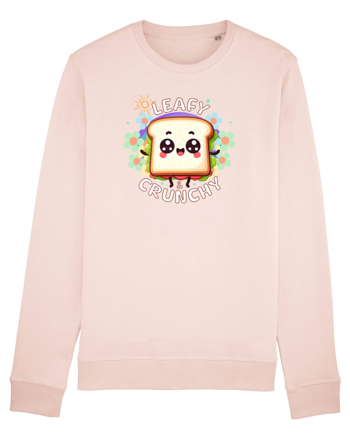 Bluză mânecă lungă Unisex Rise Candy Pink