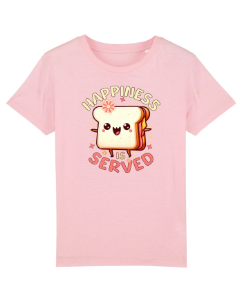 Sandwich Drăguț Fericirea Este Servită Cotton Pink