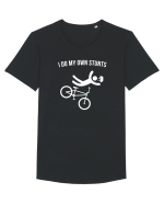 I do my own stunts Tricou mânecă scurtă guler larg Bărbat Skater