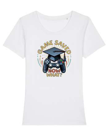 Absolvent  Gamer Jucator Jocuri Video White