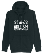 Cure Ableism Hanorac cu fermoar Unisex Connector