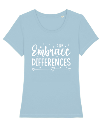 Embrace Differences Sky Blue