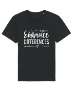 Embrace Differences Tricou mânecă scurtă Unisex Rocker