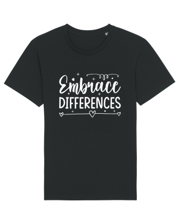 Embrace Differences Black