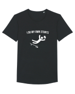 I do my own Stunts Tricou mânecă scurtă guler larg Bărbat Skater