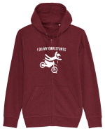 I do my own Stunts Hanorac cu fermoar Unisex Connector