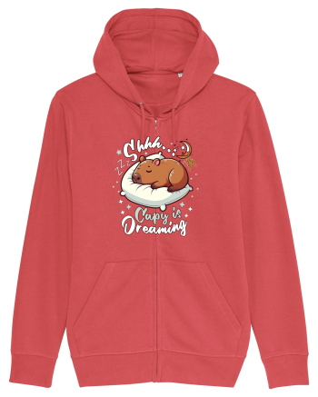 Capy Capybara Drăguț Somnoros Carmine Red