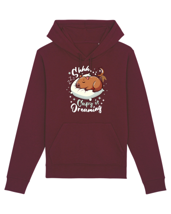 Capy Capybara Drăguț Somnoros Burgundy