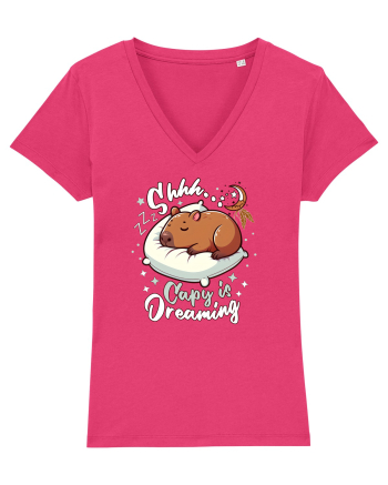 Capy Capybara Drăguț Somnoros Raspberry
