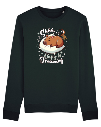 Capy Capybara Drăguț Somnoros Black