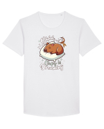 Capy Capybara Drăguț Somnoros Tricou mânecă scurtă guler larg Bărbat Skater