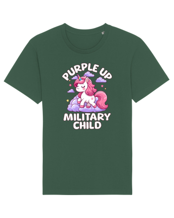 Unicorn Drăguț Mov Susține Copilul Militar Bottle Green